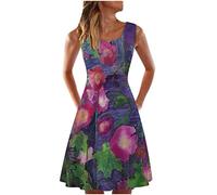 Kleid Damen Geschenke für Frauen 60er Jahre Polka Dot Vintage Rockabilly Kleid Abendkleider meine bestellungen anzeigen Volant Ärmel Hohe Taille Freizeitkleid Sommerkleid Sommer Schulterfreies Kl