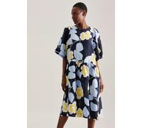 Kleid Druck Blau 34 (60.135042-0019-34)