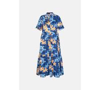 Kleid Druck Blau 48 (60.136402-0017-48)