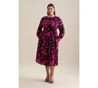 Kleid Druck Lila 48 (60.736762-0086-48)