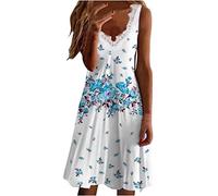 Kleid Festlich Damen Damen Kleider Sommer Knielang Strandkleid Lang Große Größen Minikleid Damen Sexy Eng Kurz Spitze Strandkleid Damen Große Größen Pink Prinzessin Kleid Festliches Kleid Damen H