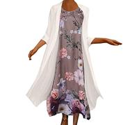 Kleid für Brautmutter Mit Jacke Hochzeit Kleidung Zweiteiler Frauen Abendkleider Schöne Hochzeit Brautmutterkleider Elegant Festliche Kleid Hochzeitskleid Damenkleider, Hochzeitskleider für Gäste