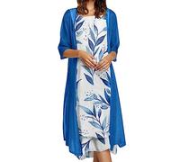 Kleid für Brautmutter Mit Jacke Hochzeit Kleidung Zweiteiler Frauen Abendkleider Schöne Hochzeit Brautmutterkleider Elegant Festliche Kleid Hochzeitskleid Damenkleider, Hochzeitskleider für Gäste