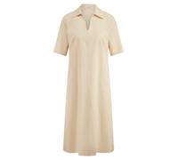 Kleid Hemdkragen Peter Hahn beige 40