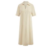 Kleid Hemdkragen Peter Hahn beige 46