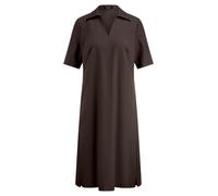 Kleid Hemdkragen Peter Hahn braun 46