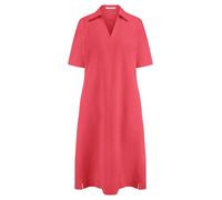 Kleid Hemdkragen Peter Hahn rot 38