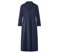Kleid kleinem Reverskragen Peter Hahn blau 52