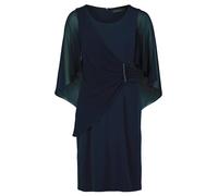 Vera Mont Damen-Cocktailkleid mit Raffung, figurbetont kurz, Night Sky, Gr. 46