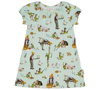 Kleid kurzarm Pettersson & Findus Alloverprint mint 110/116