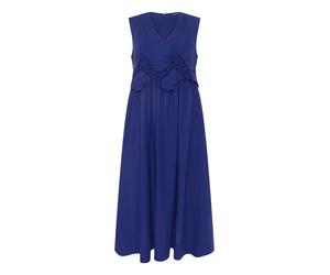 Kleid Lang ohne Arm 46