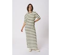Kleid Loose fit Turtledove / Black stripe black offwhite M