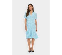 Kleid mit lockerer Passform blue M