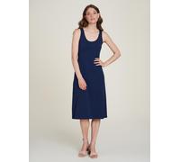 Kleid mit Rückendetails deep navy - M