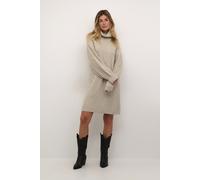 Midikleid CREAM "Kleid CRPumpkin", Damen, Gr. L, N-Gr, beige (ancient scroll), Obermaterial: 38% Polyacryl PAN. 35% Nylon NY. 20% Wolle mw. 5% Alpaka WP. 2% Elasthan EL., Kleider Midikleid (70107164-L