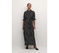 Kleid Regular fit Black/White Abstract Print black offwhite EU 34 / UK 6
