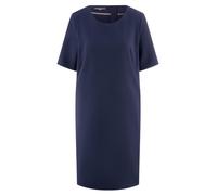 Kleid Rundhals-Ausschnitt Fadenmeister Berlin blau 44