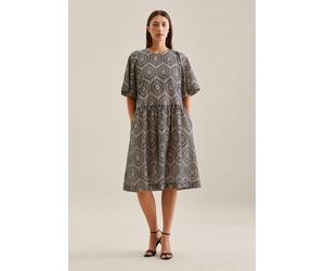 Kleid Streifen Ecru 34 (60.135992-0003-34)