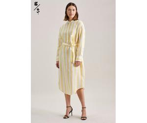 Kleid Streifen Gelb 34 (60.634292-0062-34)