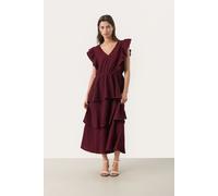Kleid TulaPW Gerade Passform bordo EU 38 / UK 10
