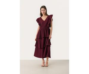 Kleid TulaPW Gerade Passform bordo EU 38 / UK 10