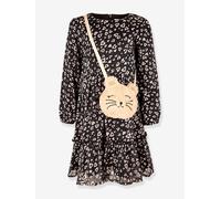 Kleid & Umhängetasche Happy Girls Mädchen Herzmuster schwarz Gr. 128