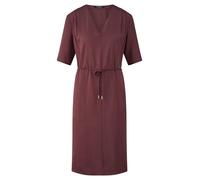 Kleid V-Ausschnitt Fadenmeister Berlin rot 40