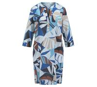 Kleid V-Öffnung Peter Hahn blau 36