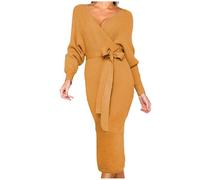 Kleid Winter Elegant Brautmode Jerseykleid Frauen Elegant Etui Polokleid Hemd Meerjungfrauenkleid Besticktes Der Sportlich Abnehmbarer Corsage Organza Schulter Dünnes Kuscheliges Rainbow Grob