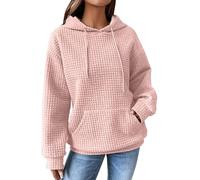 kleider für frauen 50 jahren, long sweatjacke damen, sportjacke damen, pullover mit rundhalsausschnitt, mittellanger damenpullover, damenpullover langarm, plus size v neck oberteile für frauen