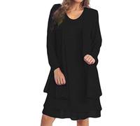 Kleider für Madchen, Damen Kleid Zweiteiler Mit Jacke Kleid Frauen Hochzeit Brautmutterkleider Elegant Zweiteiler Hochzeitskleid Festliche Schöne Abendkleider Kleid Hochzeitskleider für Gäste Damenkl