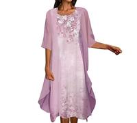 Kleider für Madchen, Damen Kleid Zweiteiler Mit Jacke Kleid Frauen Hochzeit Brautmutterkleider Elegant Zweiteiler Hochzeitskleid Festliche Schöne Abendkleider Kleid Hochzeitskleider für Gäste Damenkl