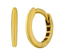 Kleine Creolen aus Gold 585 Nyx 12mm