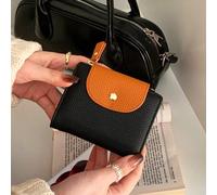 Kleine Damen Geldbörse aus weichem Leder mit Münzfach, Bi-Fold Mini Geldbörse mit großer Kapazität für Damen, Geldbörse, Clutch