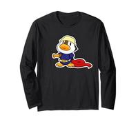 Kleine Ente bei der Jugendfeuerwehr T-Shirt Langarmshirt