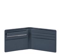 Kleine Geldbörse mit abnehmbarem Dokumentenhalter-Akron blau - Farb-Varianten: Blau