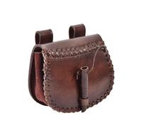 Kleine Gürteltasche braun, aus Leder