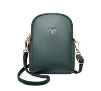 Kleine Handtasche Damen Schultertaschen Dirndl Tasche Umhängetasche Pu Leder Trachtentasche Mit Handgelenkband & Verstellbar Abnehmbar Schultergurt Oktoberfest Schultertasche Crossbody Bag，Grün