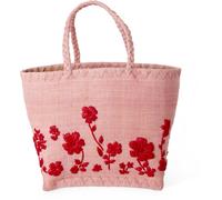 Kleine Handtasche Raffia Rice by Rice - Blumenmuster Natur - Standard