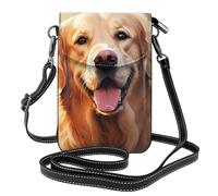 Kleine Handy-Geldbörse, 19,3 x 12,4 cm, YYHWHJDE Dog, Golden Retriever, modisch, praktisch und multifunktional, für Spaziergänge, Camping, Einkaufen, Reisen