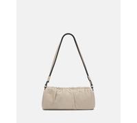 Kleine Hobo-Bag aus Schafsleder beige