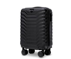 Kleine Kabinen-Trolley Wings PEAFOWL 18" SCHWARZ Schwarz
