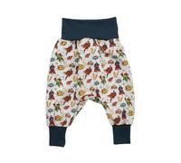Kleine Könige Pumphose Baby Jungen Hose · Modell Marvel Superman Superheld grau, Marine · Ökotex 100 Zertifiziert · Größe 122/128