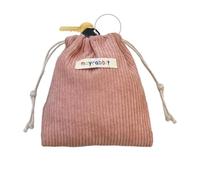 Kleine Make-up-Tasche mit Kordelzug, Reise-Kulturbeutel, Organizer, Kord, kompakte Kosmetiktasche, exquisiter Kordelzug, süße Reise-Geldbörse für Schmuck, Haarspangen und Brillen, 16 x 14 cm, rose