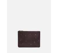 Kleine Pouch aus Nappaleder rot