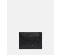 Kleine Pouch aus Nappaleder schwarz