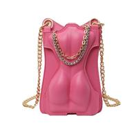 Kleine quadratische Tasche für Damen, PU Leder, Messenger Kettenriemen, Umhängetasche, Hot Girl Stil, Schultertasche, Handy Geldbörse, Damen Pu Leder, Schultertasche, kleine Umhängetasche, Hot Girl