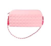 Kleine Reise-Kosmetiktasche aus Silikon mit Reißverschluss, für Schlüssel, Telefon, Mini-Toilettenartikel-Organizer, wasserdicht, für Freunde, Tochter, Enkelin, Freundin, Mutter, Rosa, Refer to