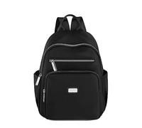 Kleine Rucksack Für Damen Mädchen Nylon Wasserdicht Lässiger Tagesrucksack Schultaschen Anti Diebstahl Schwarz