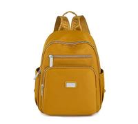 Kleine Rucksack Für Damen Mädchen Nylon Wasserdicht Lässiger Tagesrucksack Schultaschen Anti Diebstahl Golden